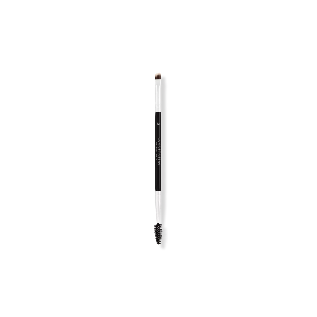 Brush 12 Dual-Ended Firm Angled Brow Brush