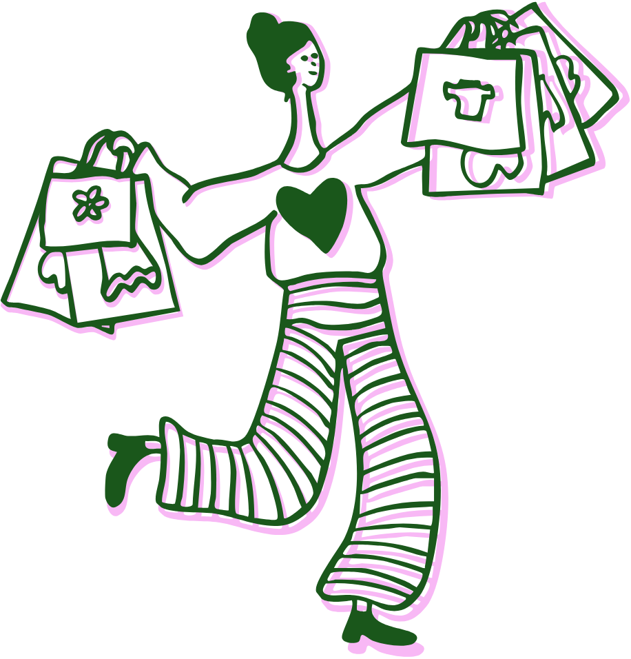 Shopping illustration