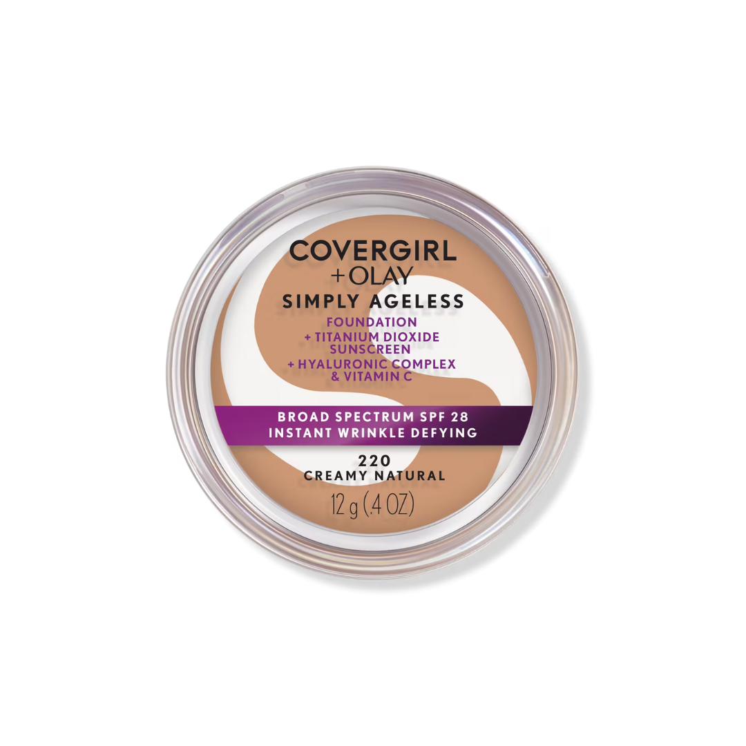 Olay Simply Ageless Instant Wrinkle-Defying Foundation with SPF 28