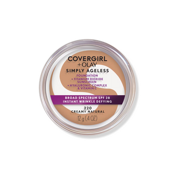Olay Simply Ageless Instant Wrinkle-Defying Foundation with SPF 28