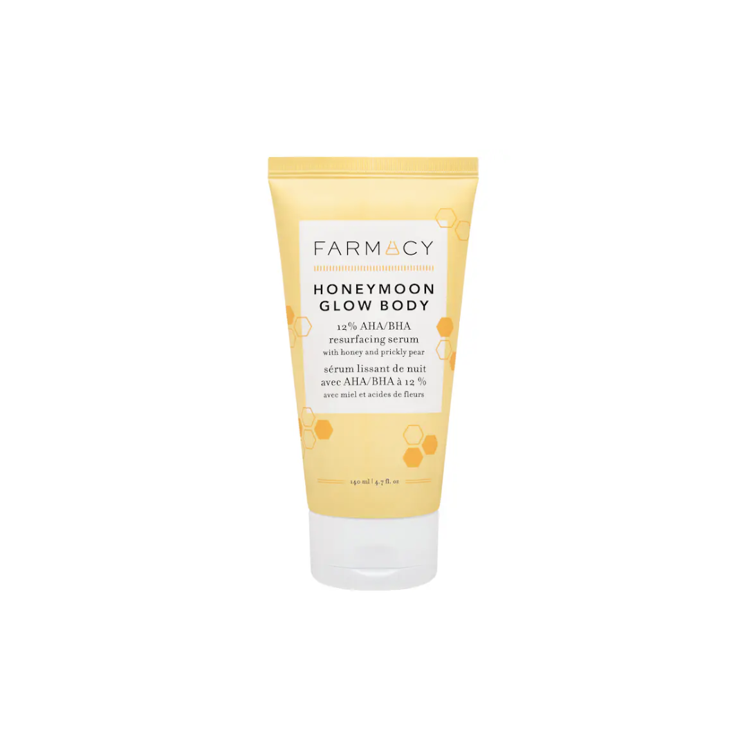 Honeymoon Glow Body 12% AHA/BHA Bump-Smoothing Night Serum