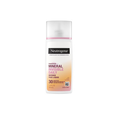 Invisible Daily Defense Mineral Face Liquid with SPF 30