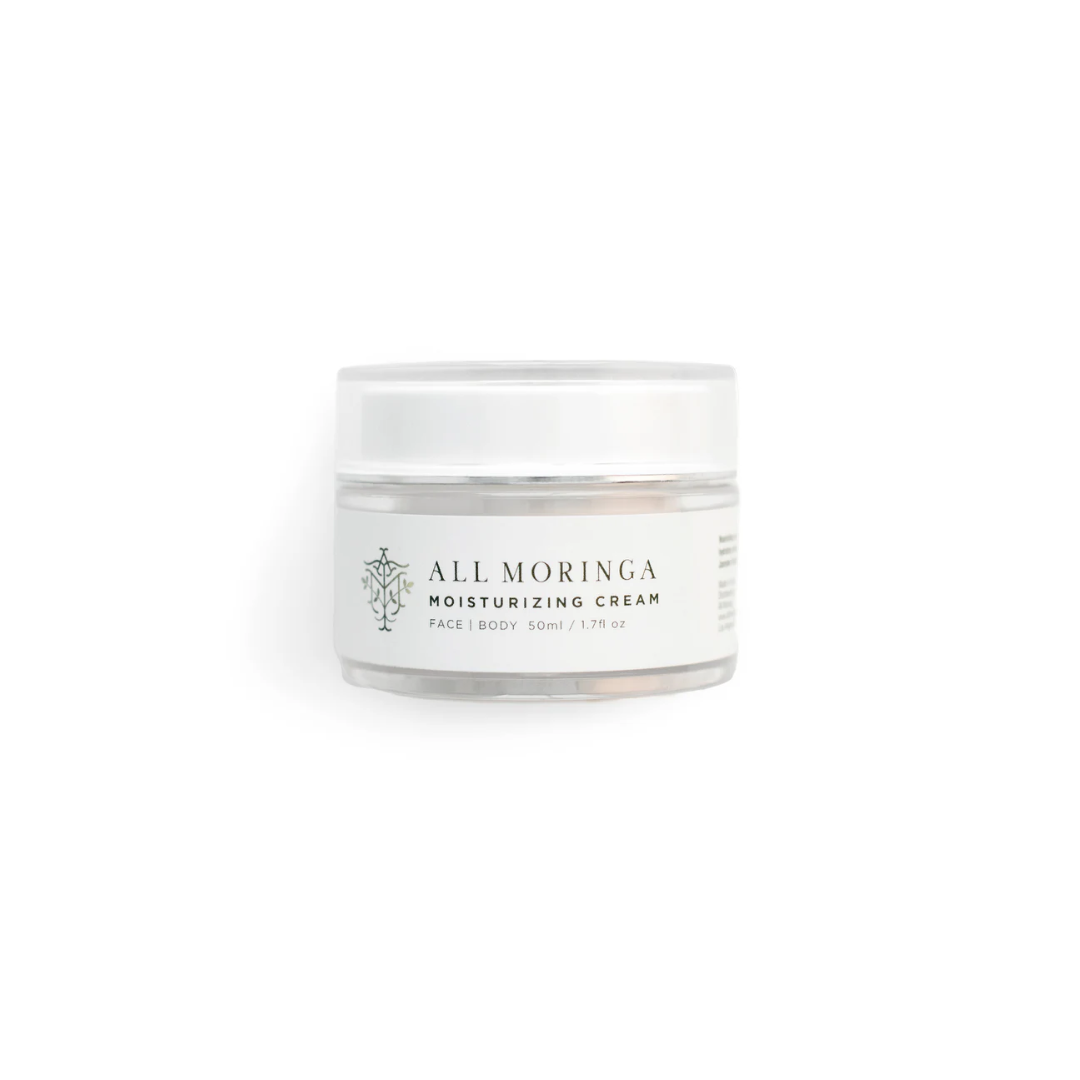 All Natural Moringa Moisturizing Face Cream for Hydrated & Glowing Skin