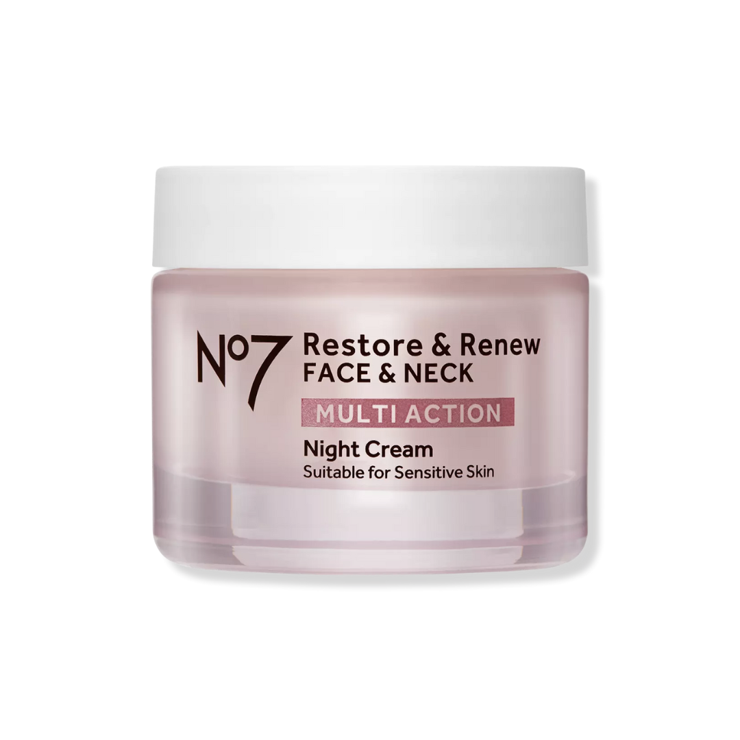Restore & Renew Face & Neck Multi Action Night Cream