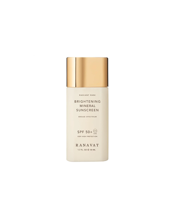 Daily Brightening Mineral Face Sunscreen, SPF 50+ with Saffron for Dark Spots and Squalane for Moisture