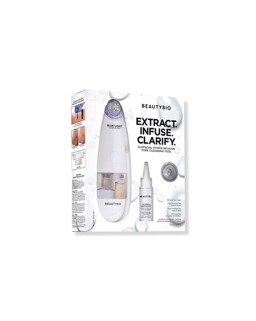 GLOfacial Hydro-Infusion Pore Cleansing + Blue LED Clarifying Tool