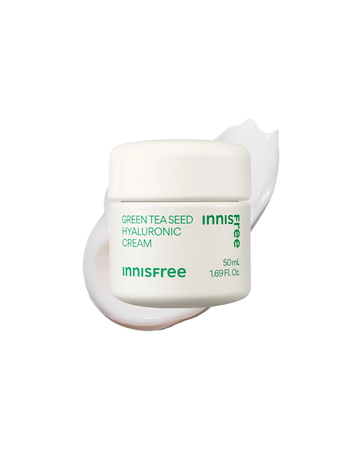 Green Tea Hyaluronic Acid Hydrating Cream for Skin Barrier Repair
