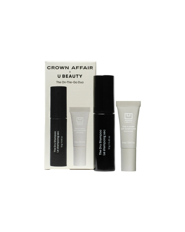Crown Affair x U Beauty Mini Dry Shampoo & Plasma Lip Compound Set