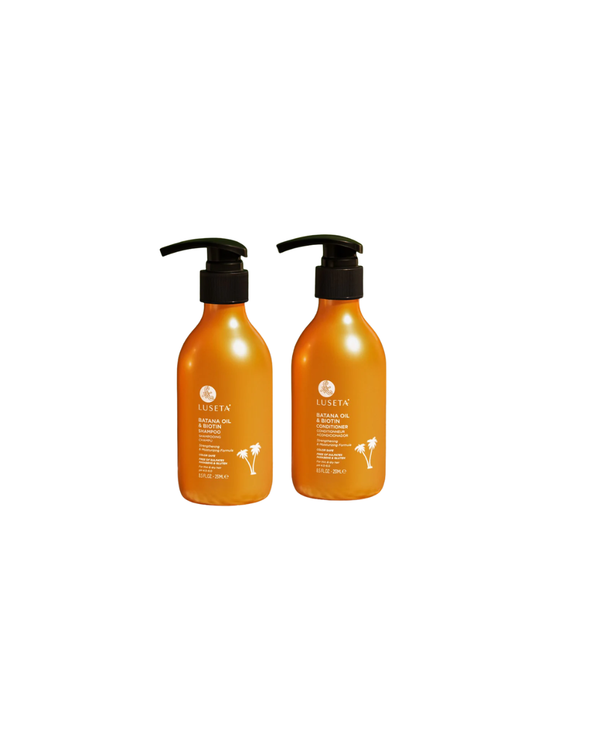 Batana Oil & Biotin Strengthening & Moisturizing Duo