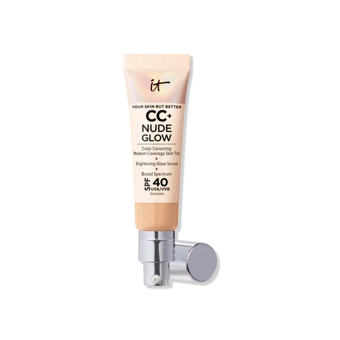 CC+ Nude Glow Lightweight Foundation + Glow Serum with SPF 40