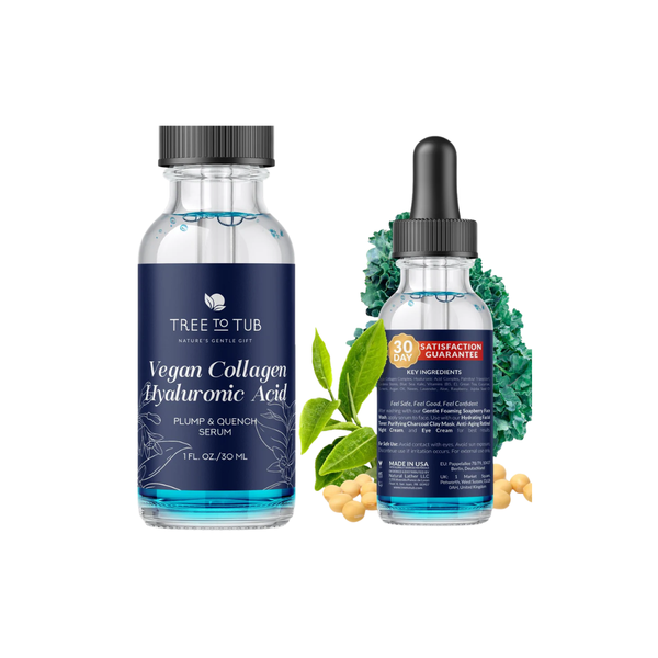 Dual Quench Hyaluronic Acid & Vegan Collagen Serum