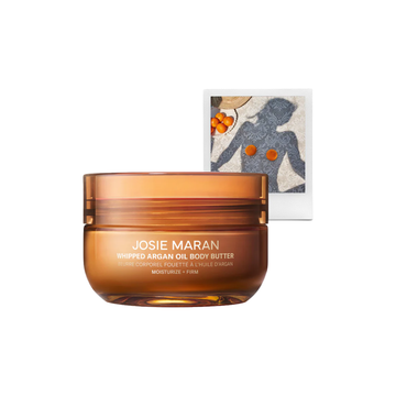 Topless Tangerine - Whipped Argan Oil Refillable Firming Body Butter Jar