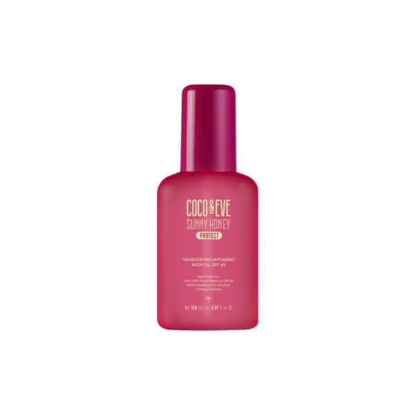Tan Boosting Anti-Aging Body Oil SPF45