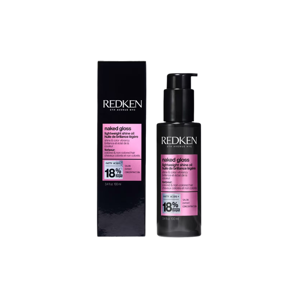 Naked Gloss Lightweight Hair Oil For Shine And Frizz Control