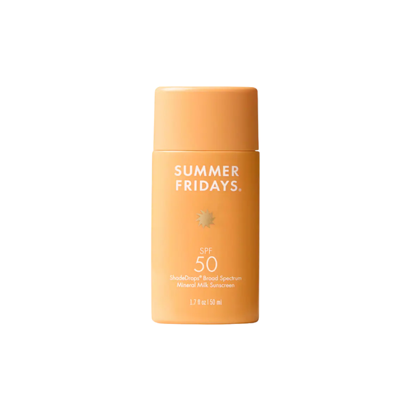 ShadeDrops Broad Spectrum SPF 50 Daily Mineral Milk Sunscreen