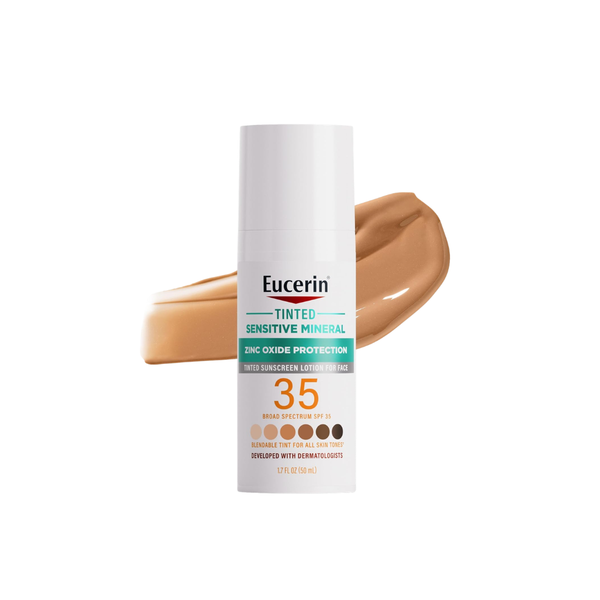 Tinted Sensitive Mineral SPF 35 Face Sunscreen