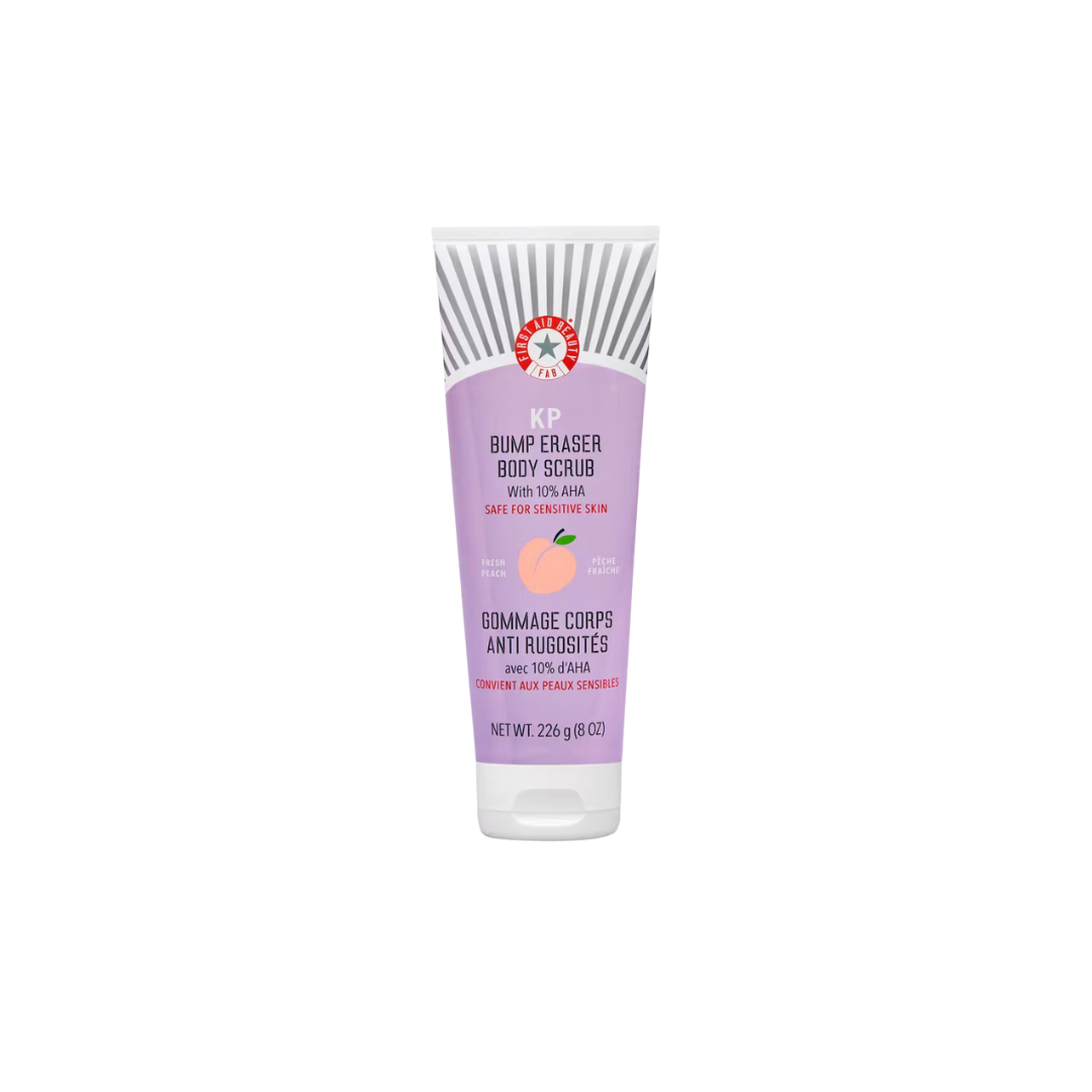 KP Bump Eraser Body Scrub with 10% AHA Fresh Peach