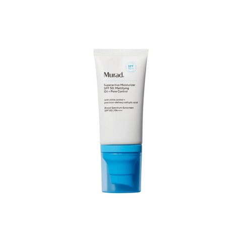 Superactive Mattifying Oil + Pore Control Moisturizer SPF 50 with Salicylic Acid