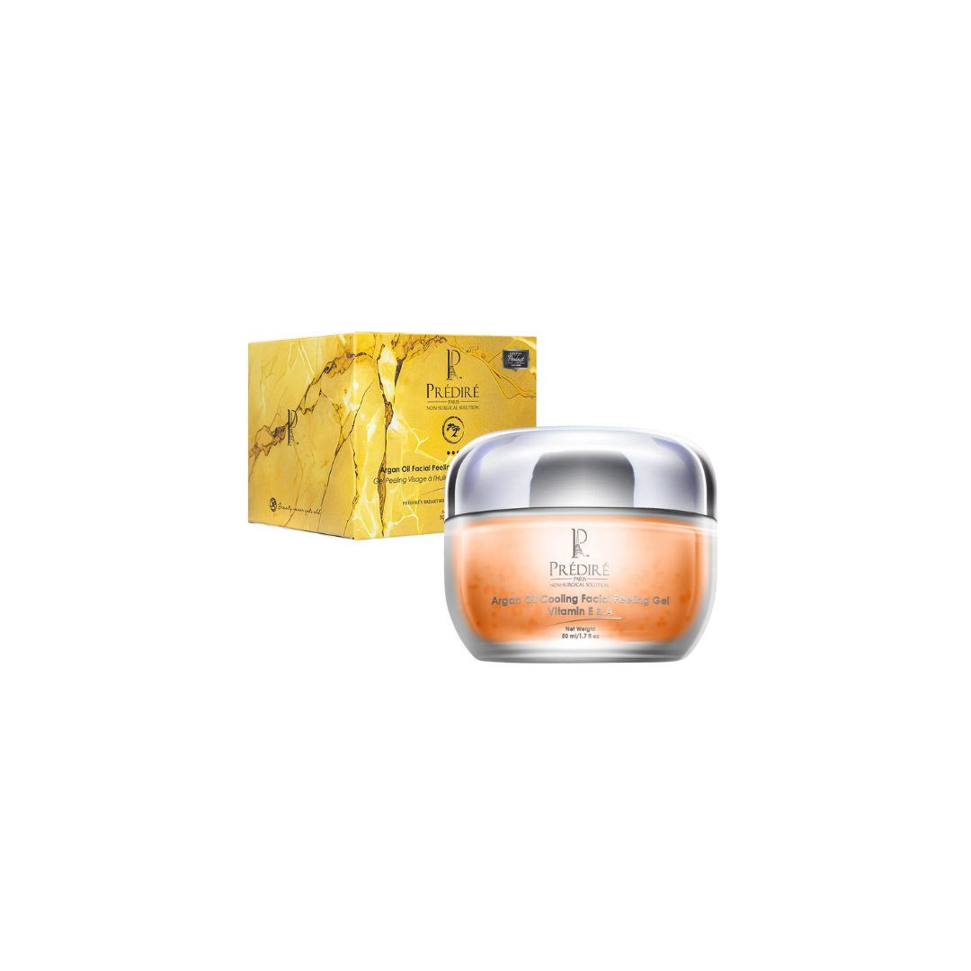 Argan Oil Facial Peeling Gel with Vitamin E & A