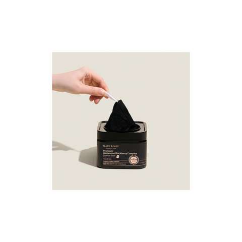 Premium Idebenone Blackberry Complex Ampoule Essence Mask
