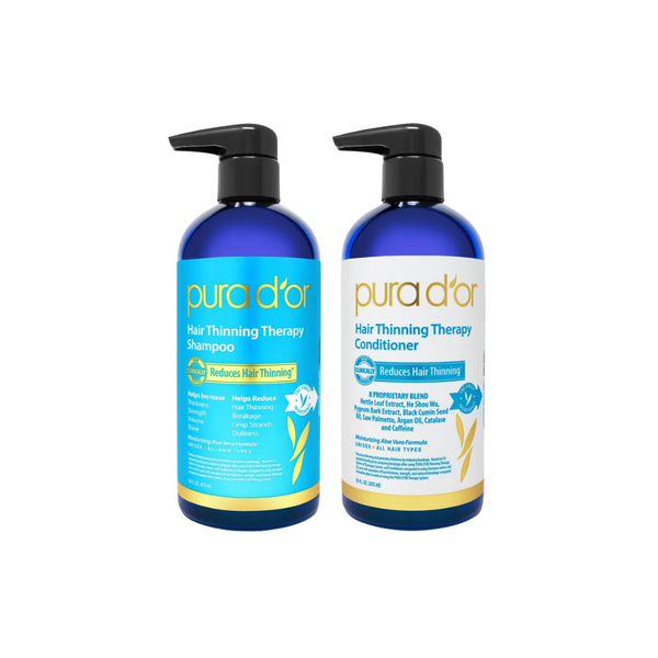 Hair Thinning Shampoo Therapy Shampoo and Conditioner Original Scent