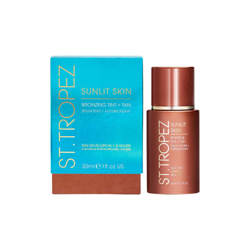Sunlit Skin Bronzing Tint and Self Tan Face Serum