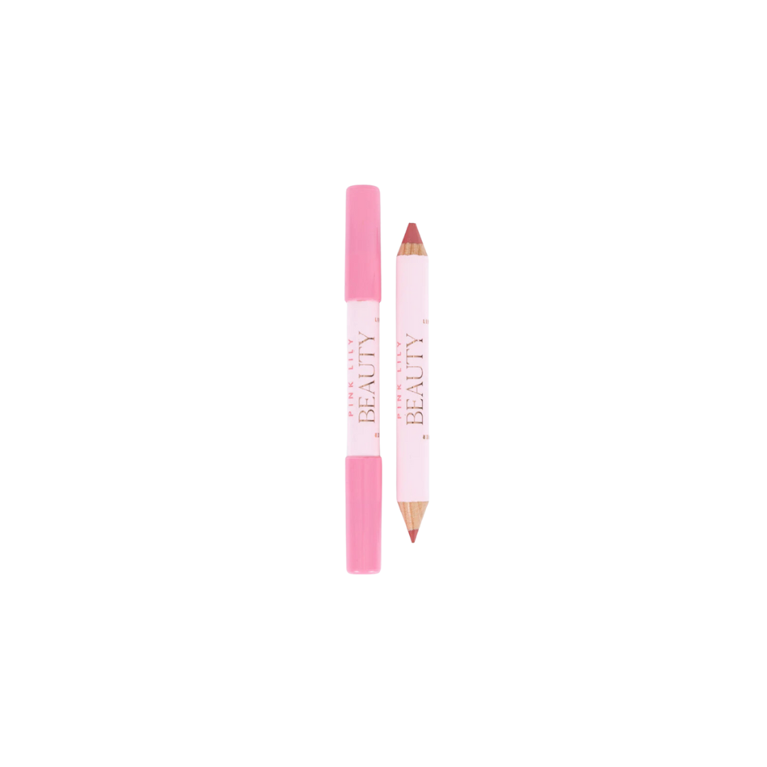 Beauty Double Bloom Dual Lipstick and Lip Liner