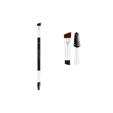 Dual-Ended Angled Powder Eyebrow Brush 7B