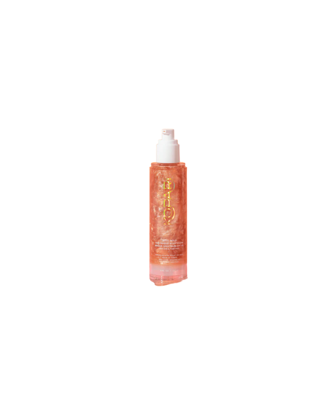 Rose Gold Sun Shield Body Glow Sunscreen SPF 45