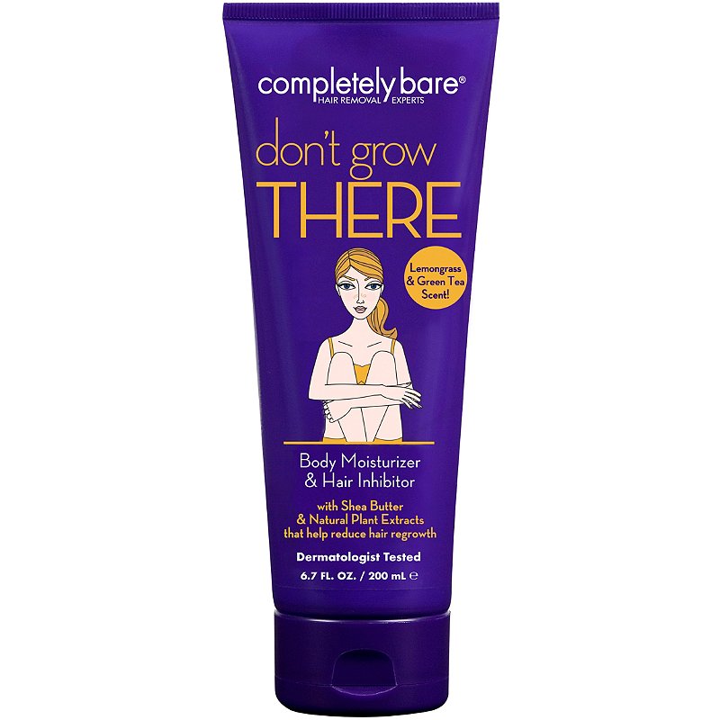 Don't Grow There Body Moisturizer & Hair Inhibitor - completely bare - youfromme