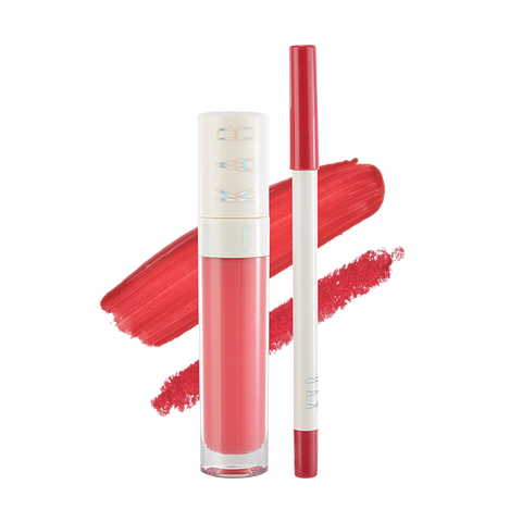 Lip Duo, Lip Liner & Lip Gloss - kab cosmetics - youfromme