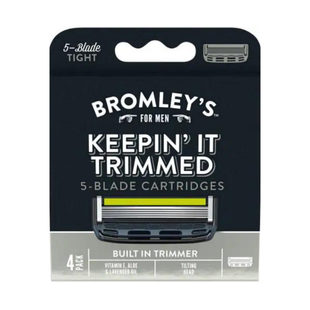 Keepin' It Trimmed 5-Blade Razor Cartridges - bromleys - youfromme