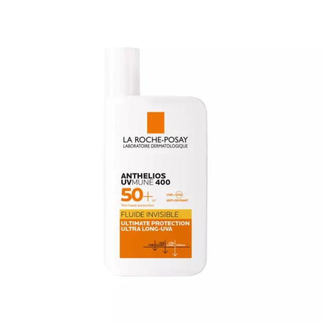 Anthelios Mineral Tinted Ultra Light Face Sunscreen Fluid SPF 50  - youfromme