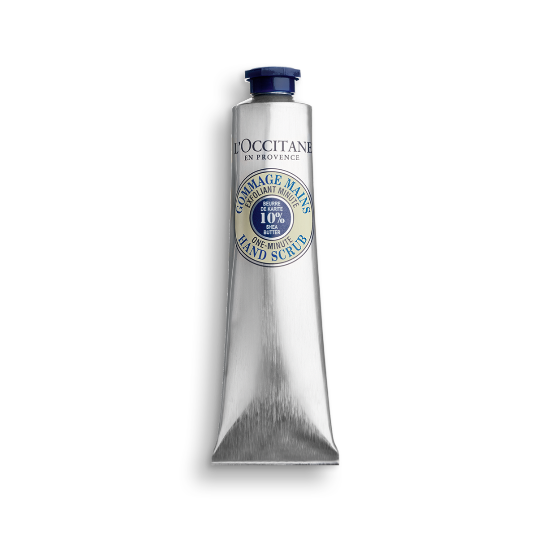 Shea Butter One-Minute Hand Scrub - loccitane - youfromme