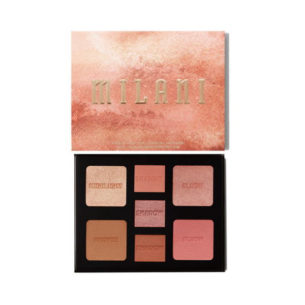 Milani - Face and Eye Palette All-Inclusive - Light to Medium