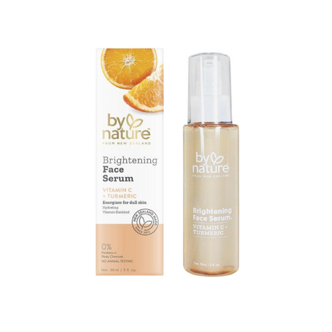Brightening Face Serum Vitamin C + Turmeric - by nature - youfromme