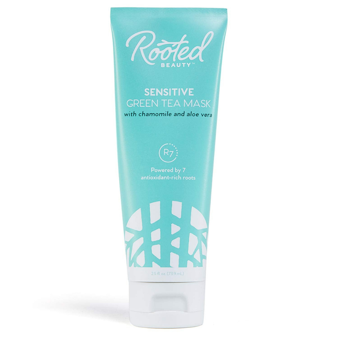 Sensitive Green Tea Mask - Rooted Beauty - YouFromMe 