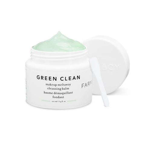 Green Clean Makeup Meltaway Cleansing Balm - farmacy - youfromme