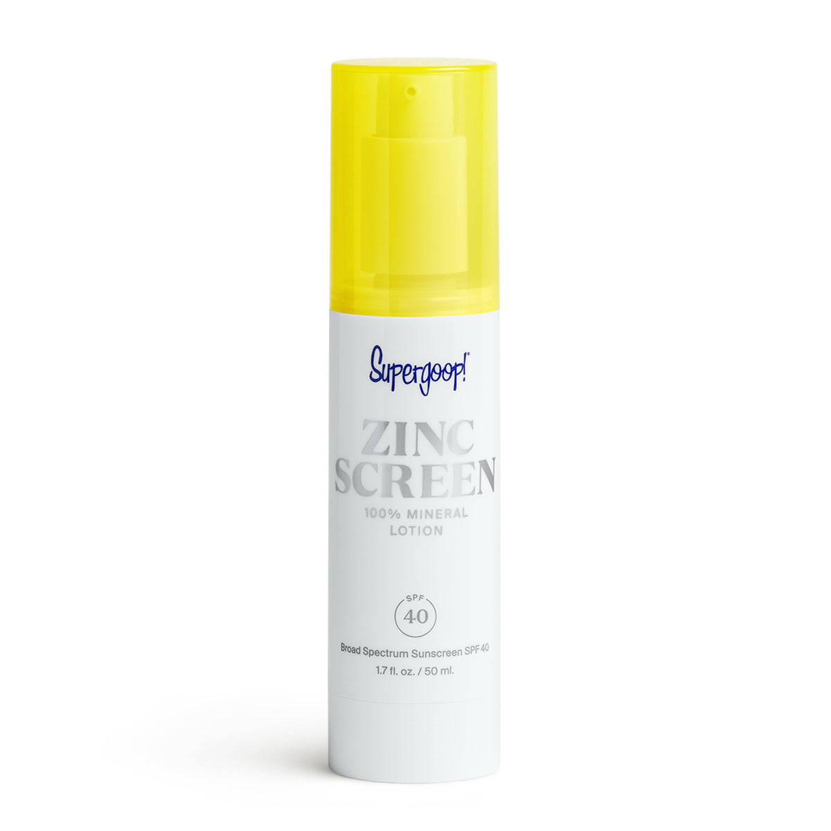 Zincscreen 100% Mineral Lotion SPF 40 - Supergoop - YouFromMe