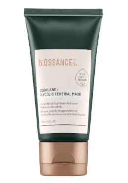 Squalene + Glycolic Renewal Mask - biossance - youfromme
